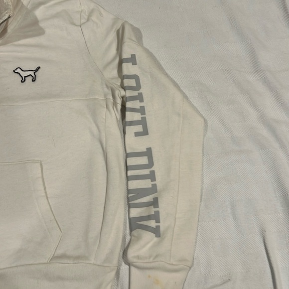 Victoria secret cream sweat shirt - Picture 3 of 4